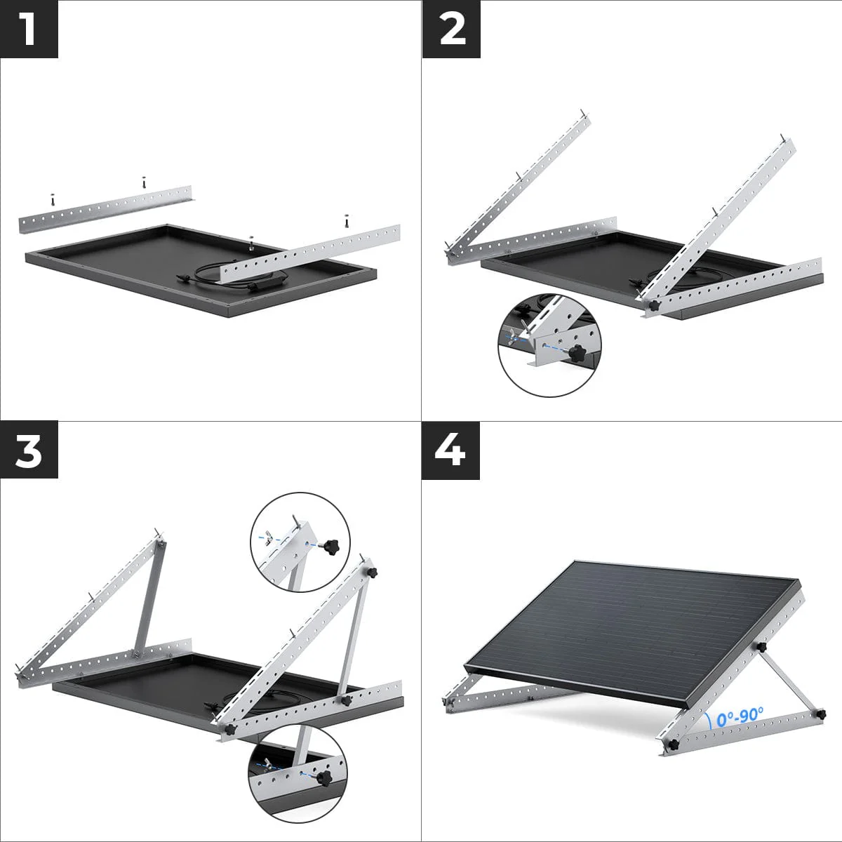 EcoFlow 28” Tilt Mount Bracket - Image 3