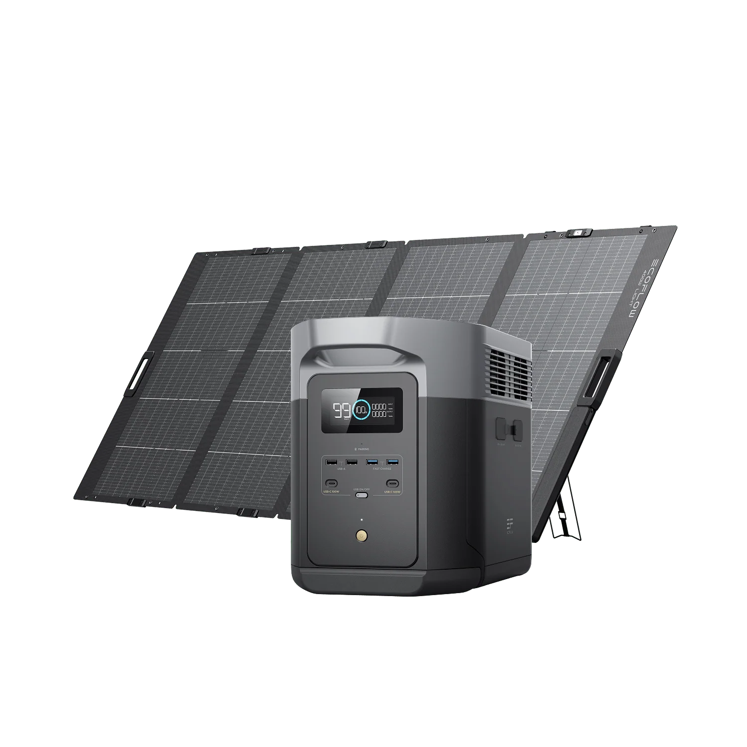EcoFlow DELTA 2 Max Solar Generator (PV400W)