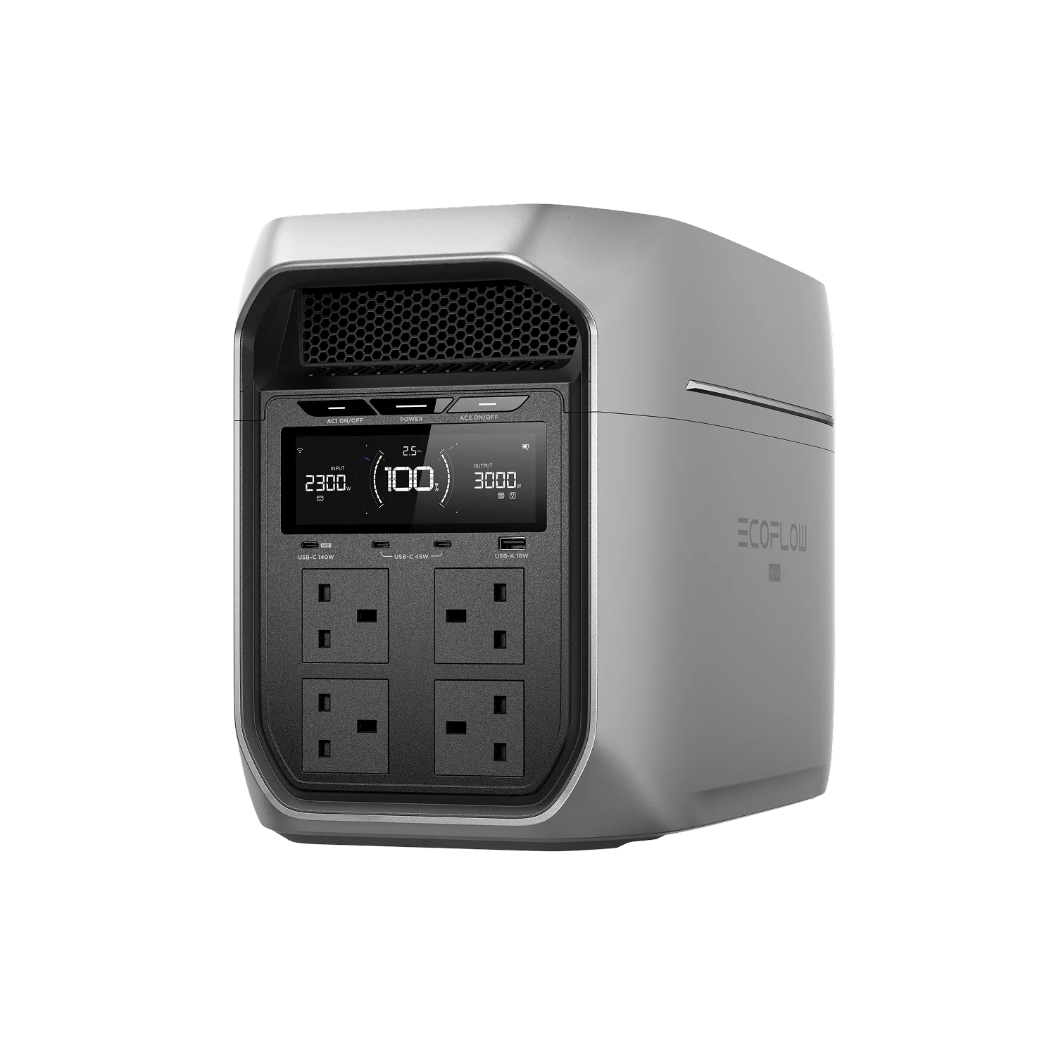 EcoFlow DELTA 3 Max Series (2048Wh) Portable Power Station (For Ireland) - Image 9