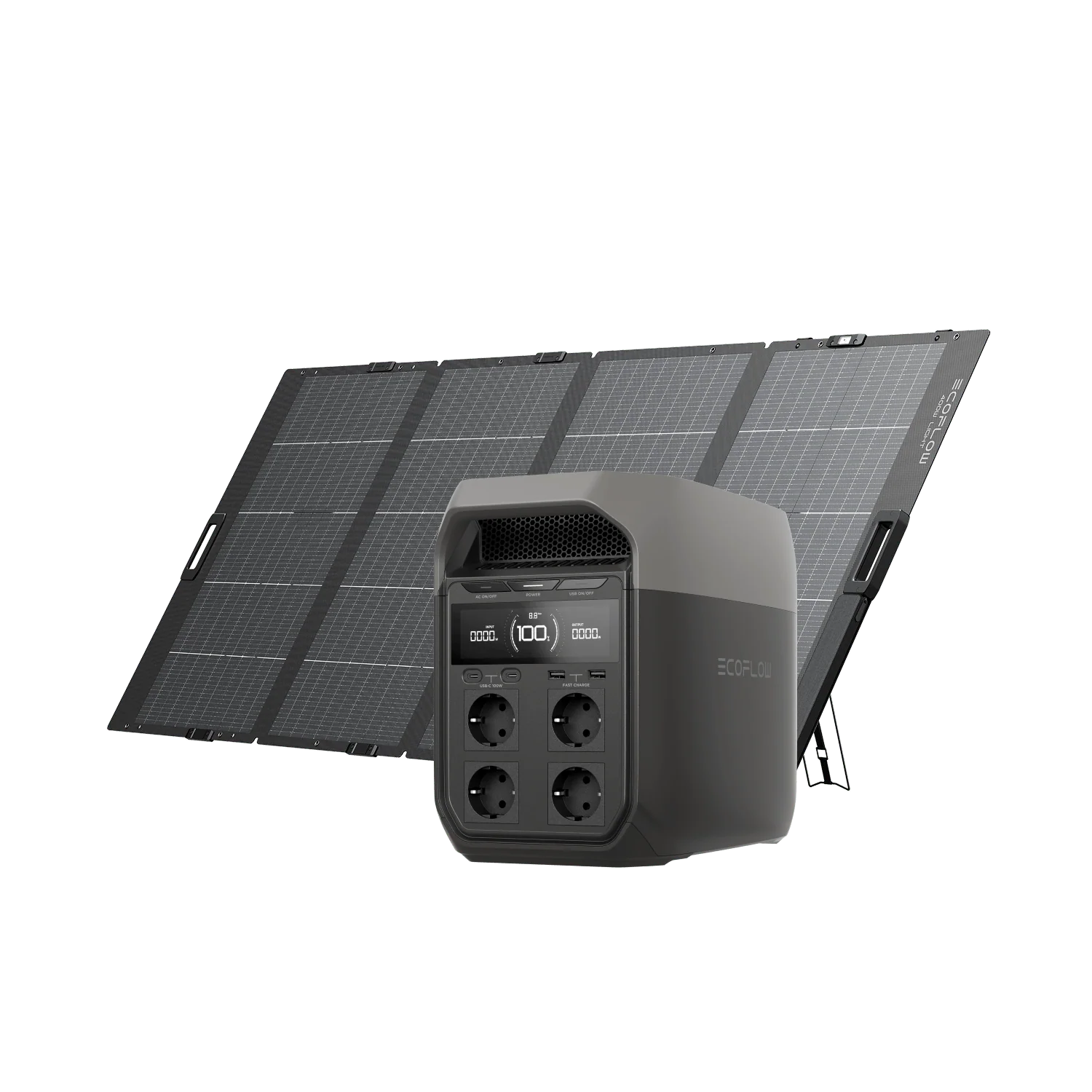 EcoFlow DELTA 3 Series Solar Generator (PV400W)