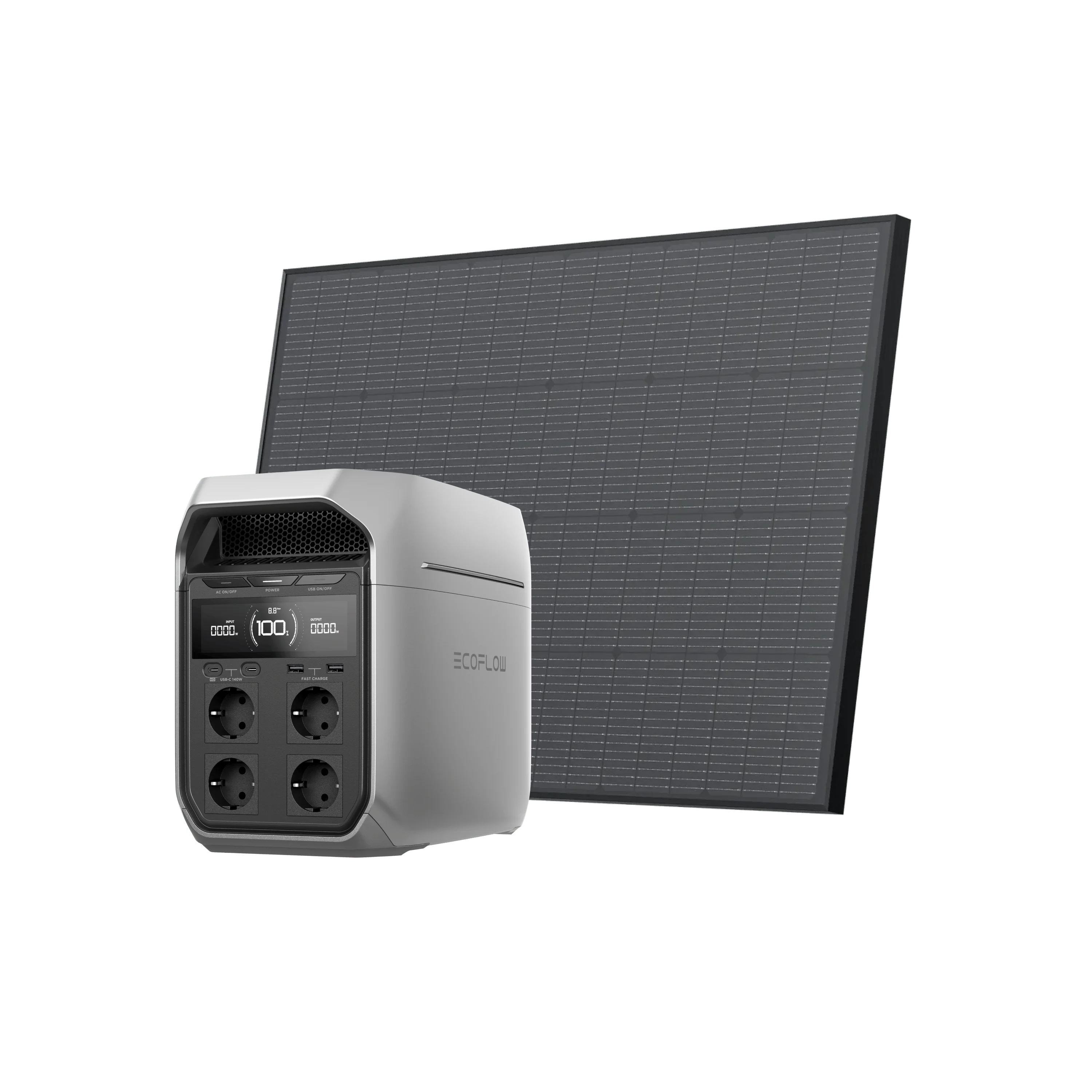 EcoFlow DELTA 3 Series Solar Generator (Rigid PV175W) - Image 3