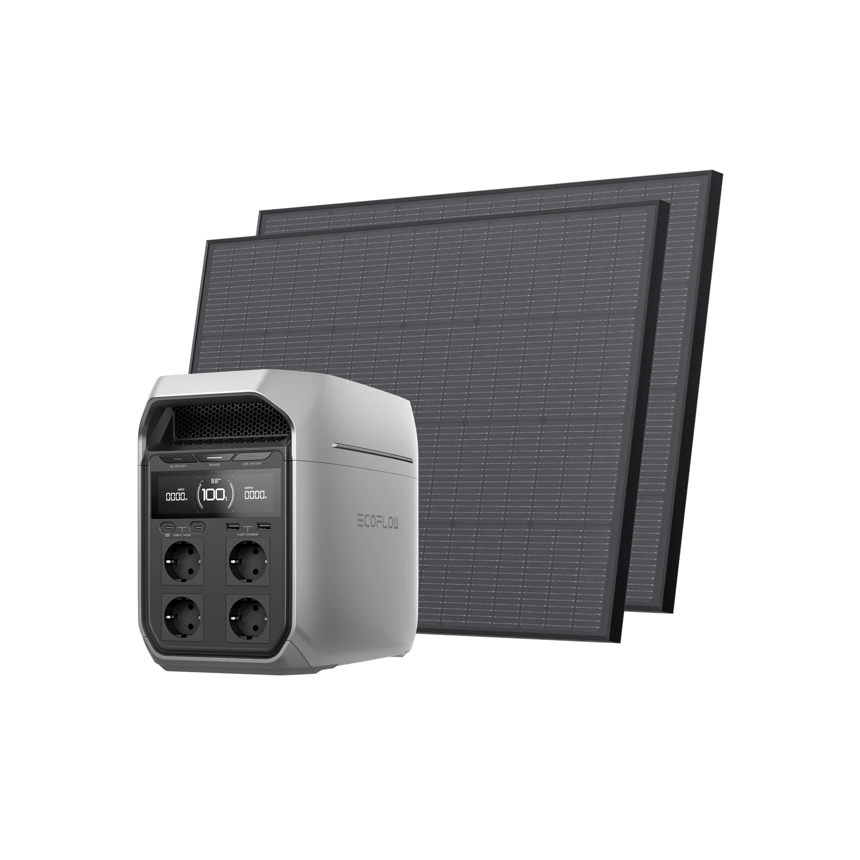 EcoFlow DELTA 3 Series Solar Generator (Rigid PV175W) - Image 4