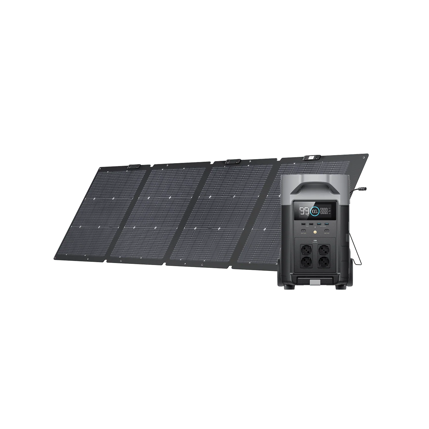 EcoFlow DELTA Pro Solar Generator (PV220W)