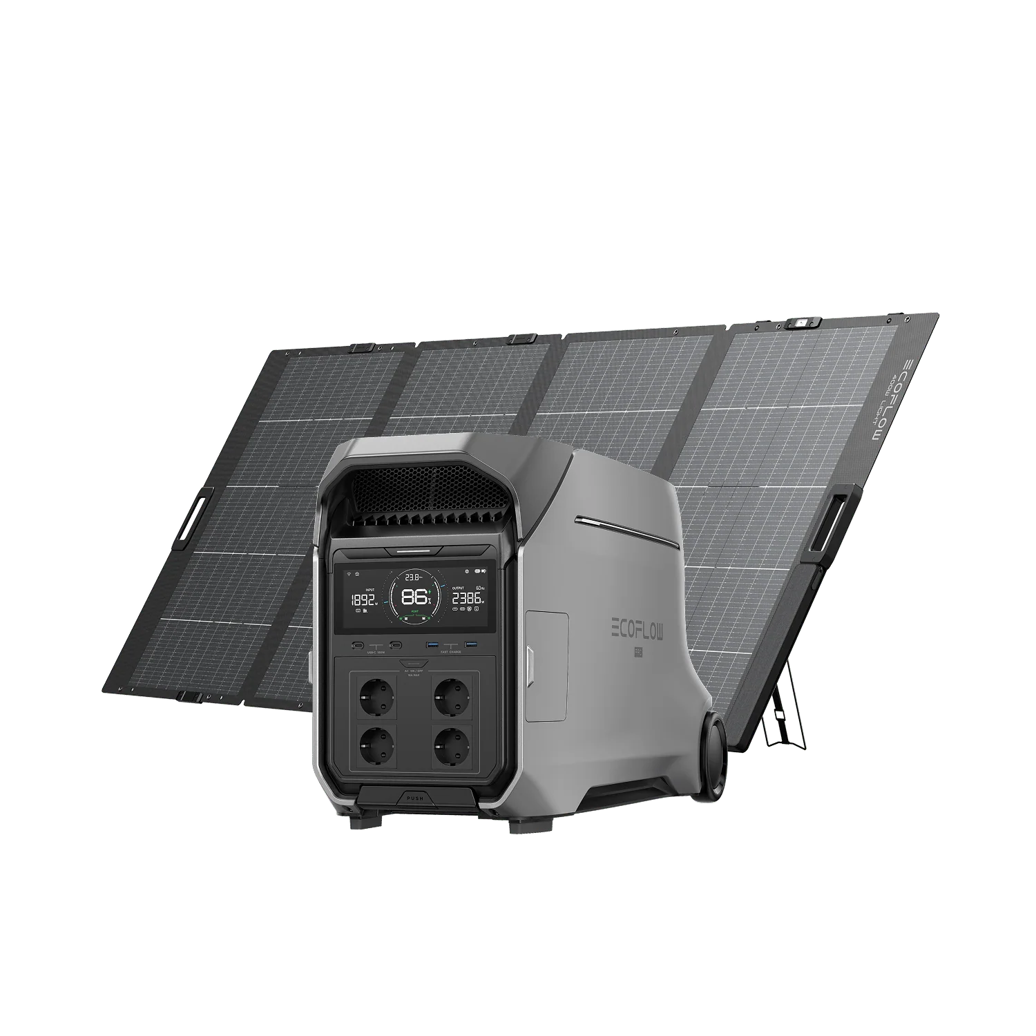 EcoFlow DELTA Pro 3 Solar Generator (PV400W)