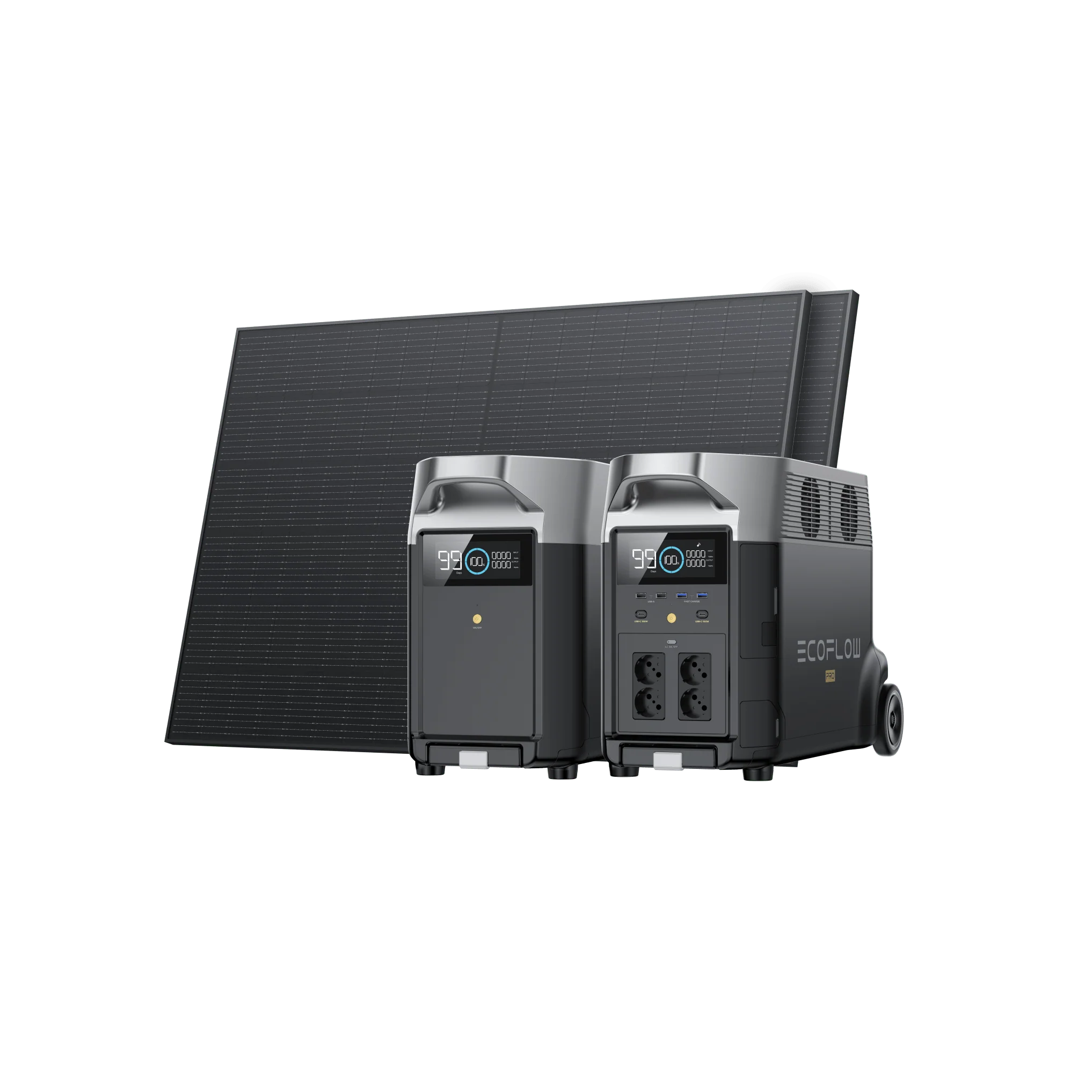 EcoFlow DELTA Pro Solar Generator (Rigid PV400W*2) - Image 3