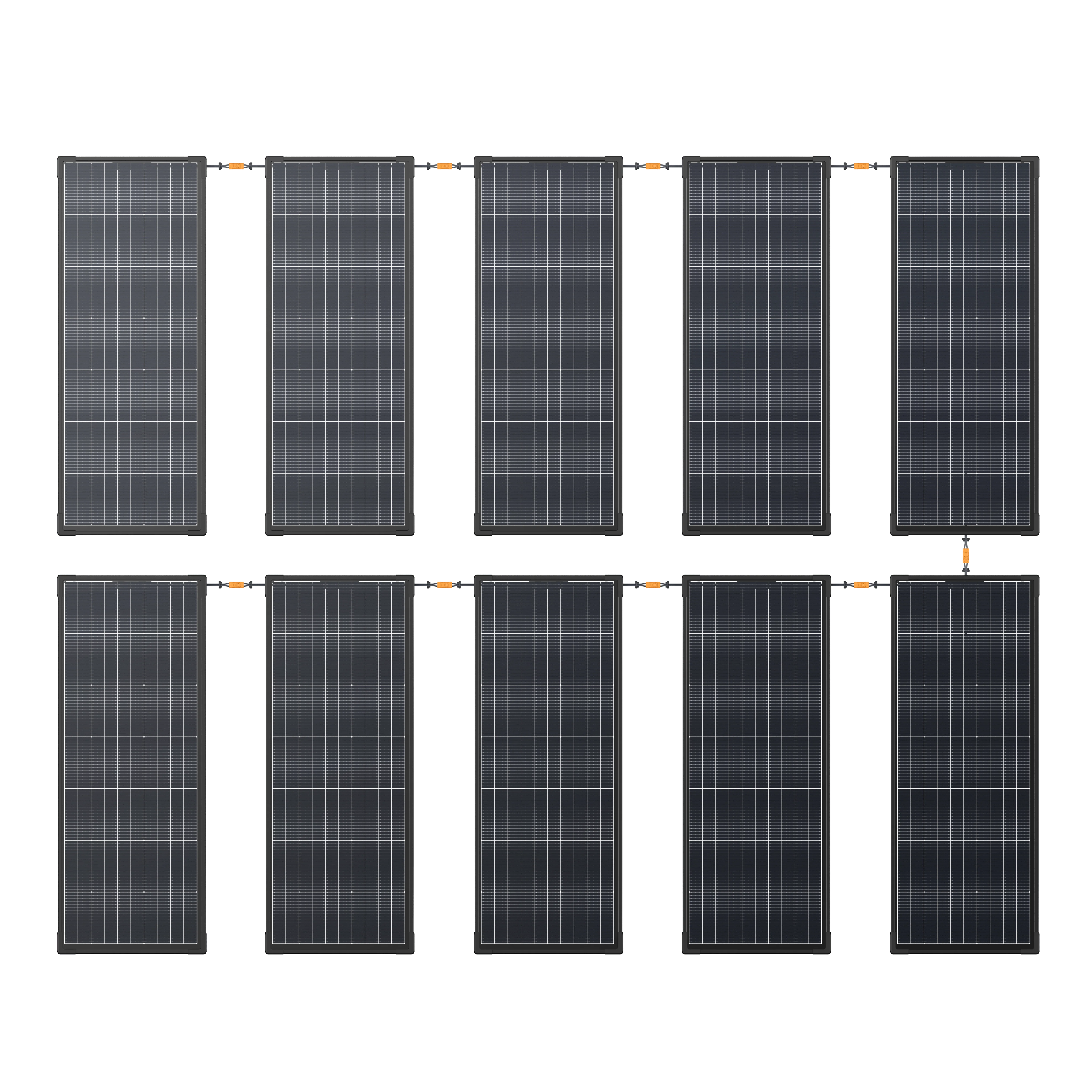 EcoFlow 130W RVMax Rigid Solar Panel (2 pieces) - Image 3