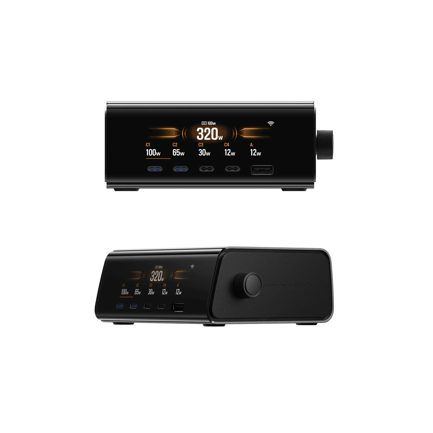 EcoFlow RAPID Pro Desktop Charger (320W, 5 Ports, GaN) - Image 3